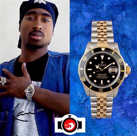 tupac uhr rolex|Tupac Rolex bracelet.